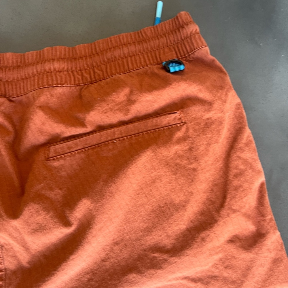 Cotopaxi Rust Orange Drawstring Casual Shorts Siz… - image 4